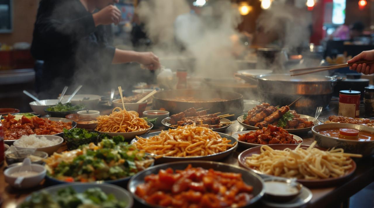 青丝影院 - 街头美食探店：成都篇 投稿封面